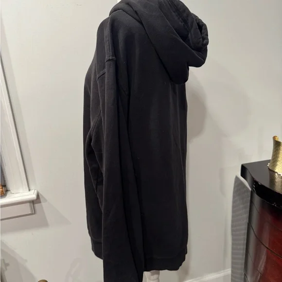 Men's Black Hoodie - Picture 2 of 4